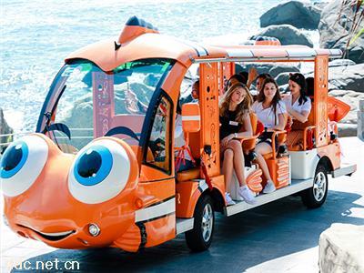  高端接待观光车